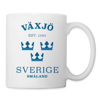 Växjö Sverige Schweden - Tasse - Weiß - Rechts