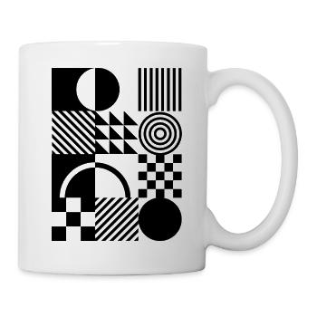 bauhaus art design - Mug - white - Right