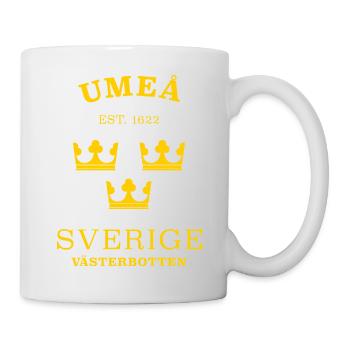 Umea Sverige Suède - Mug blanc - blanc - Droite
