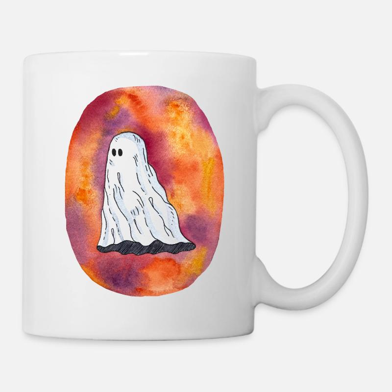 Geist in feurigen Farben - Tasse - Weiß