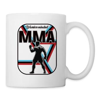 MMA Design – Warrior Mindset - Tasse - Weiß - Rechts