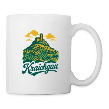 Steinsburg im Kraichgau - Tasse - Weiß - Rechts