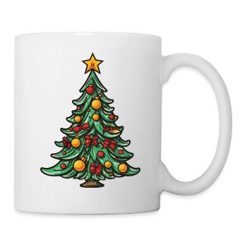 Sapin de Noël Noël - Mug blanc - blanc - Droite