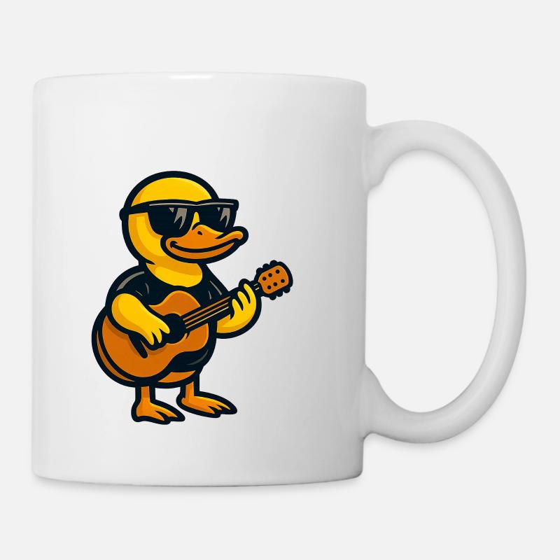 Gitarrendukkey - Tasse - Weiß