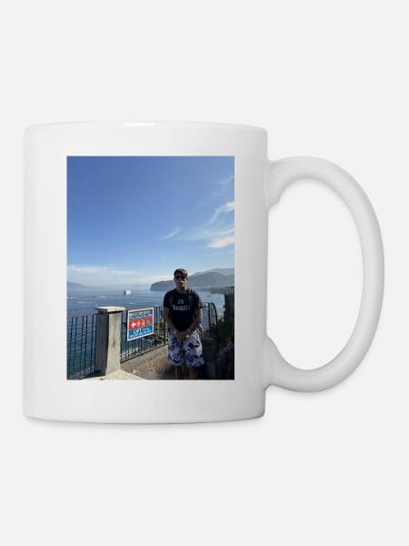 IDGAF-Hemd - Tasse - Weiß