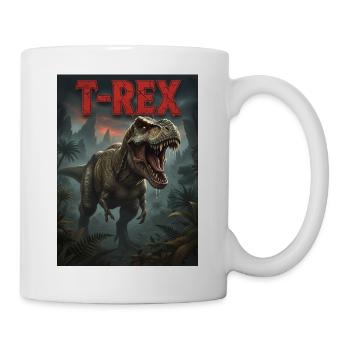 T-Rex - Mug blanc - blanc - Droite