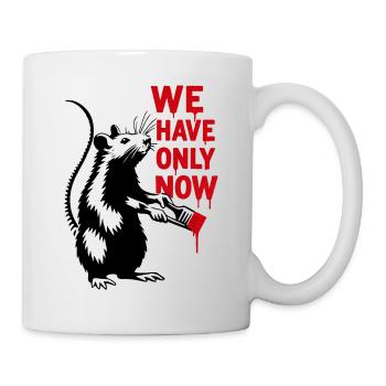 We Only Now Rat Art - Mug - white - Right