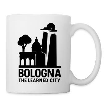 Bologna Italy Silhouette - Mug - white - Right