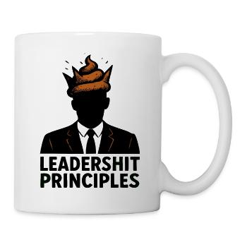 Leadershit Principles - Mug - white - Right
