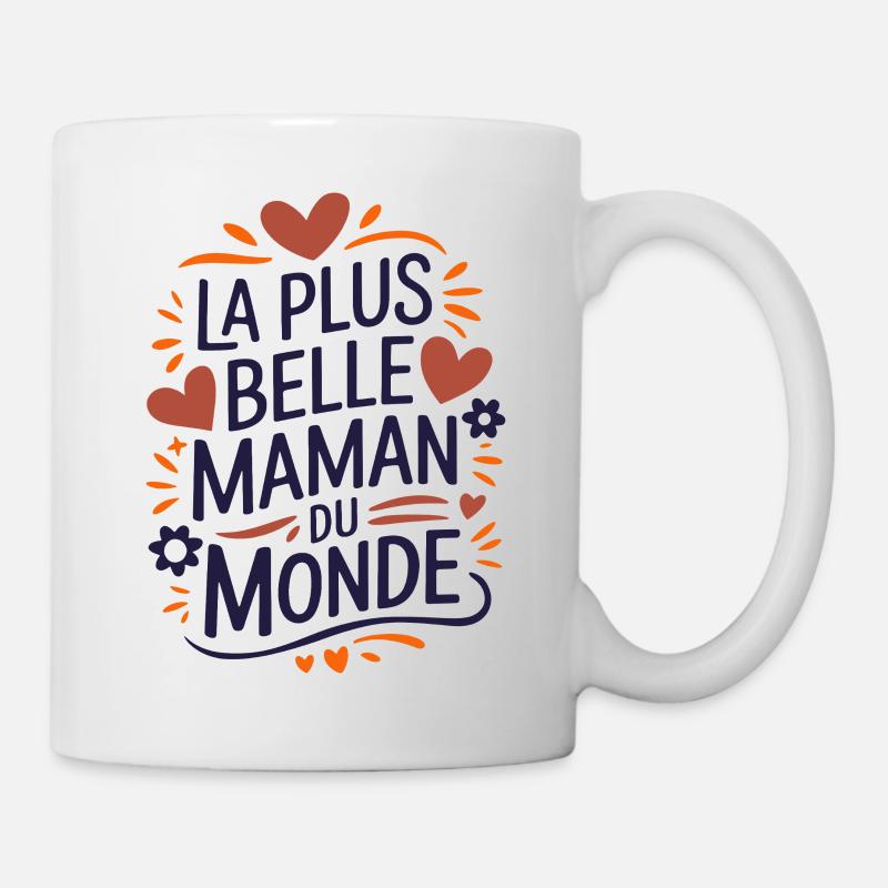 La plus belle Maman du Monde - Mug blanc - blanc