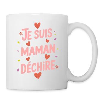 Ich bin eine Killer-Mutter - Tasse - Weiß - Rechts