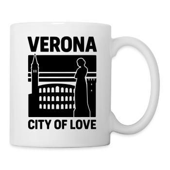 Vérone - Mug blanc - blanc - Droite