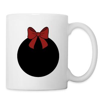 Weihnachtskugel  - Tasse - Weiß - Rechts