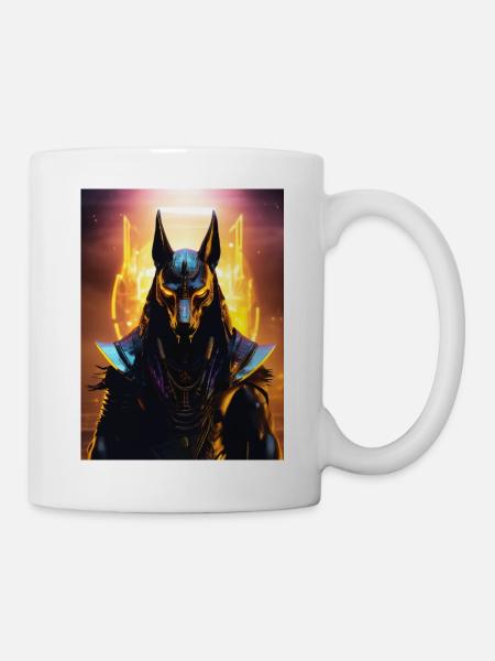 Anubis – Wächter der Seelen - Tasse - Weiß