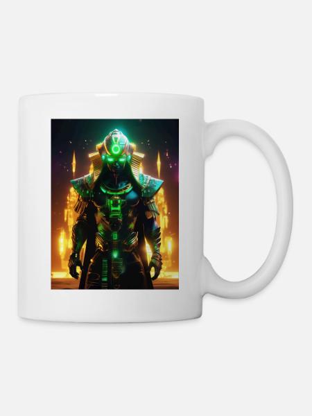 Osiris – Herr der Wiedergeburt - Tasse - Weiß