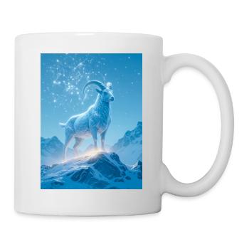 Ancient cosmic guardian ascending - Mug - white - Right