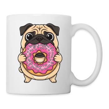 mignon carlin beignet dessin animé dessert sucre candi - Mug blanc - blanc - Droite