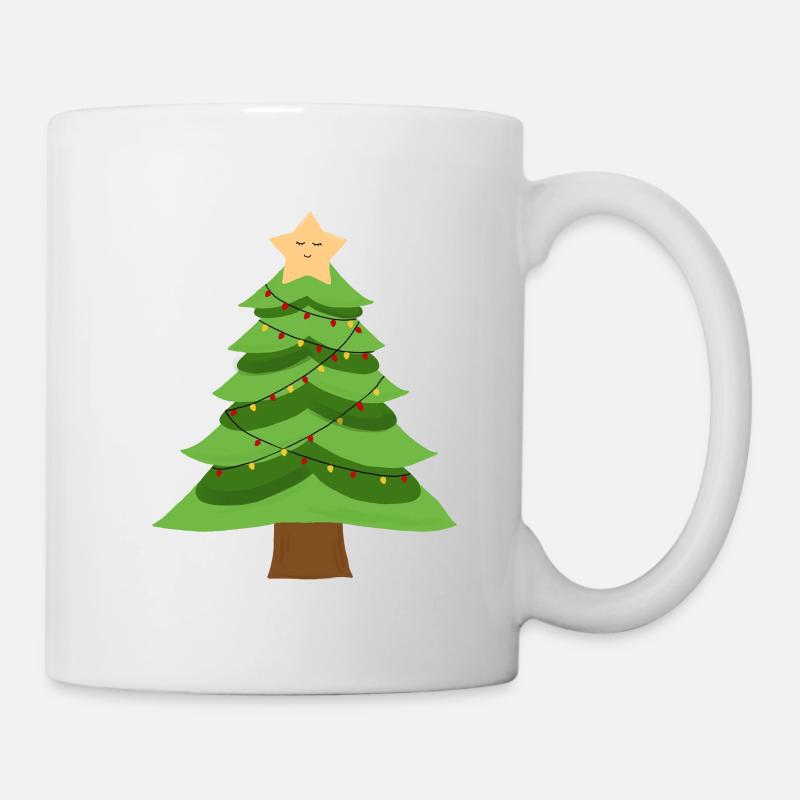 Small Christmas tree - Mug - white
