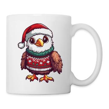 Adler Weihnachten - Tasse - Weiß - Rechts