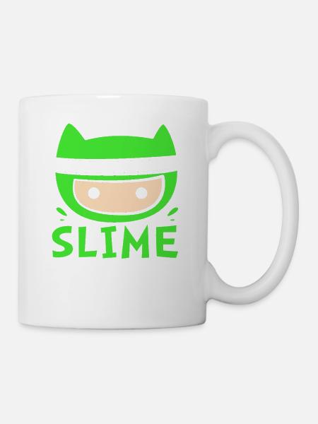 Slime Schleim Schleimig - Tasse - Weiß