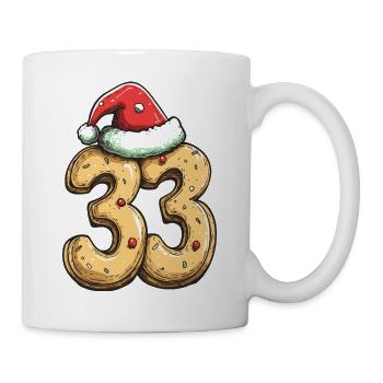 33 Number Cookie Christmas - Mug - white - Right