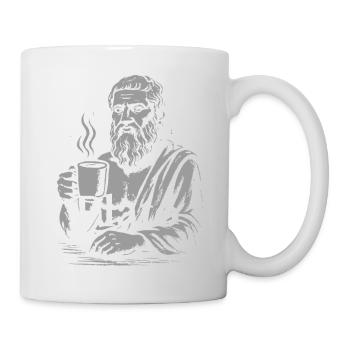 Plato Coffee Cup Portrait - Mug - white - Right