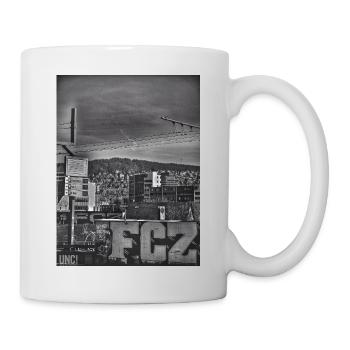 Züri überall - Tasse - Weiß - Rechts