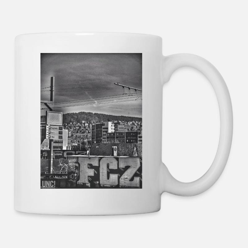 Zurich partout - Mug blanc - blanc