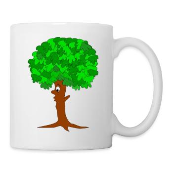 Funny Tree - Mug - white - Right