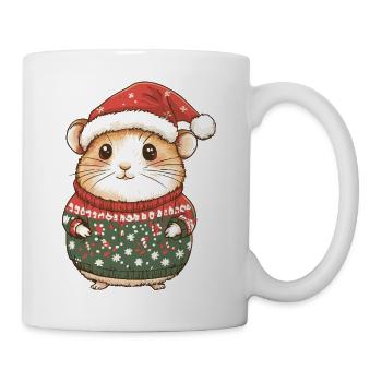 Hamster Christmas - Mug - white - Right