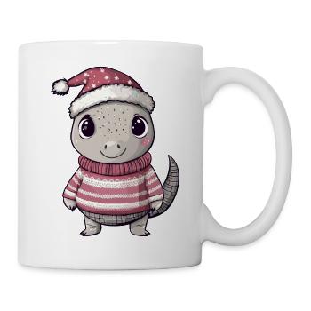 Tatous de Noël - Mug blanc - blanc - Droite