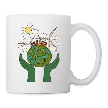Green Energy in the Community - Mug - white - Right