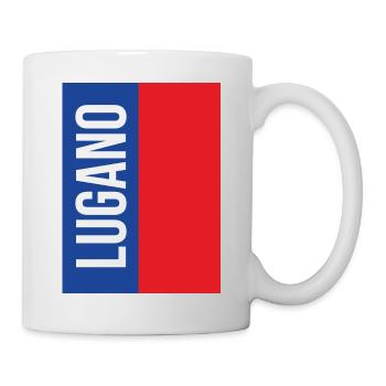 Lugano Souvenir T-Shirt Ticino - Mug - white - Right