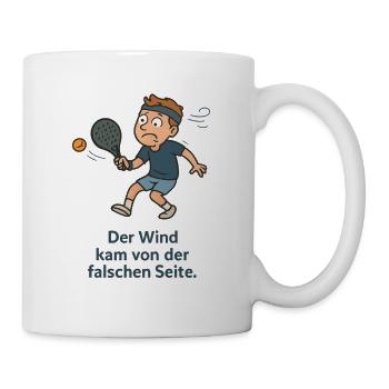 Padelwitz balayé par les vents - Mug blanc - blanc - Droite