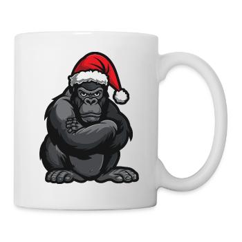 Gorilla Christmas - Mug - white - Right