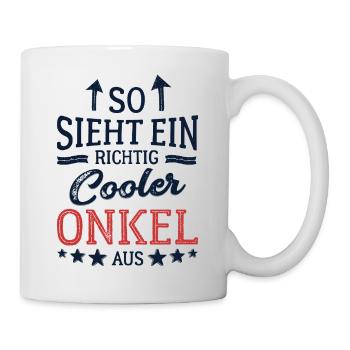 Voici à quoi ressemble un oncle vraiment cool - Mug blanc - blanc - Droite