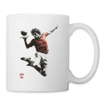Pizza and Soccer - Mug - white - Right