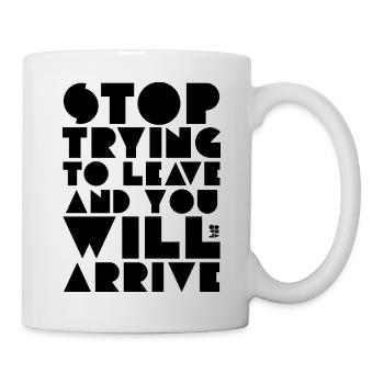 Laotse Zitat - Tasse - Weiß - Rechts