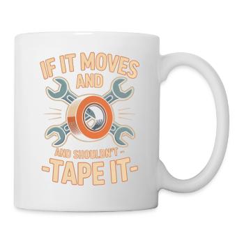 mechanic humor - Mug - white - Right