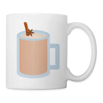 Chai Latte Mug Illustration - Mug - white - Right