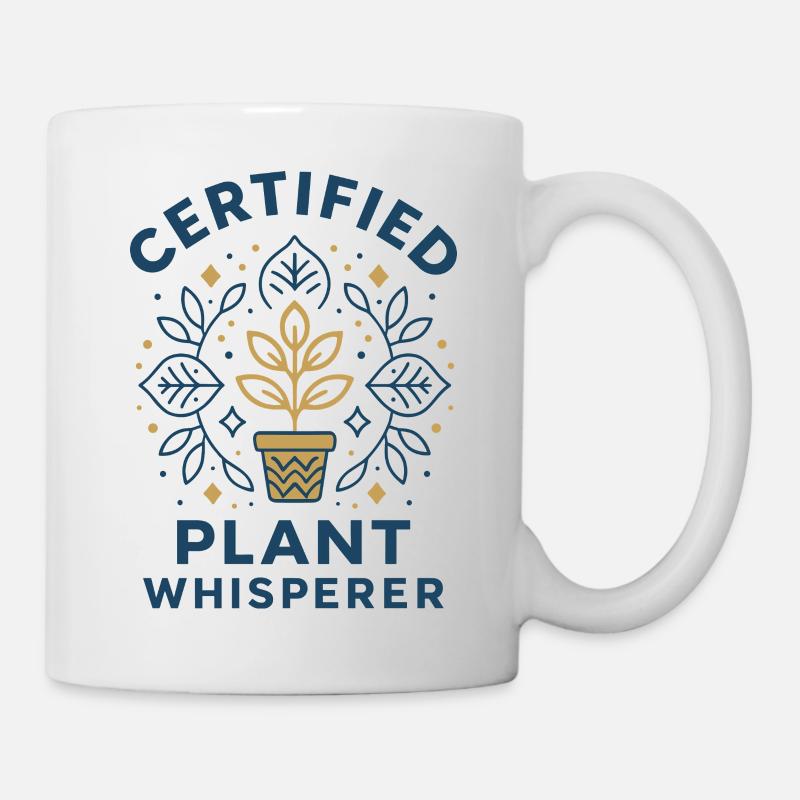 Pflanzenflüsterer - Tasse - Weiß