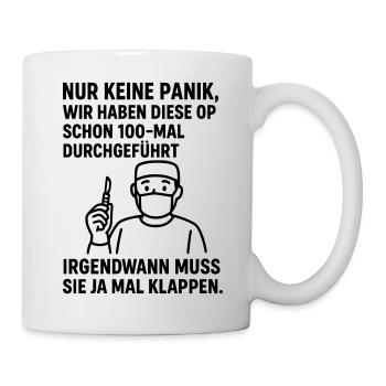 Operation Motivation  - Tasse - Weiß - Rechts