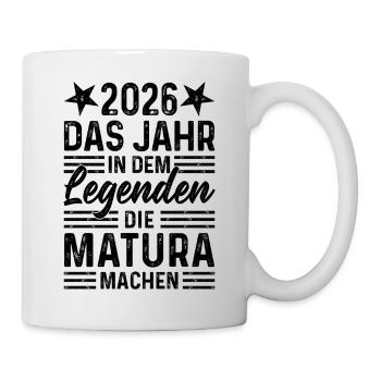2026 The year in which legends graduate from high school - Mug - white - Right