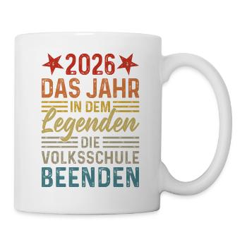 2026 Ending the Year in the Legends of Elementary School - Mug - white - Right