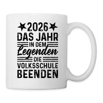 2026 Ending the Year in the Legends of Elementary School - Mug - white - Right
