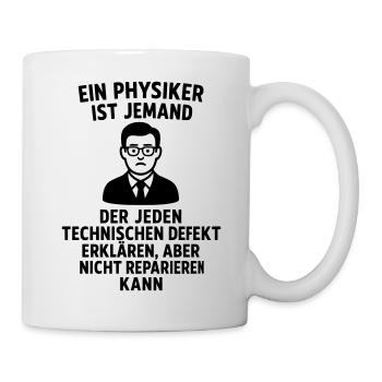 Physicist Explanation Definition Funny - Mug - white - Right