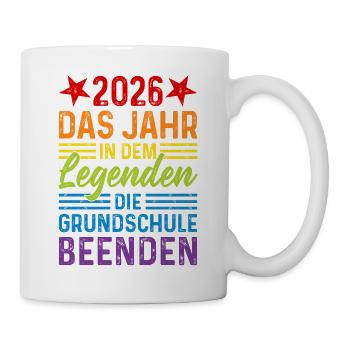 2026 Year Legends End Primary School - Mug - white - Right