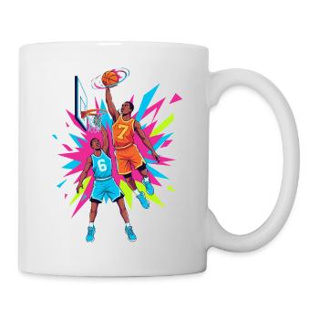 67 Basketball Memes - six sept - Mug blanc - blanc - Droite