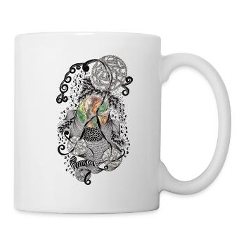Koi Color Cycle Pattern - Mug - white - Right