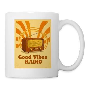 Warm Retro-Radio mit echten 70er-Vibes - Mug - white - Right